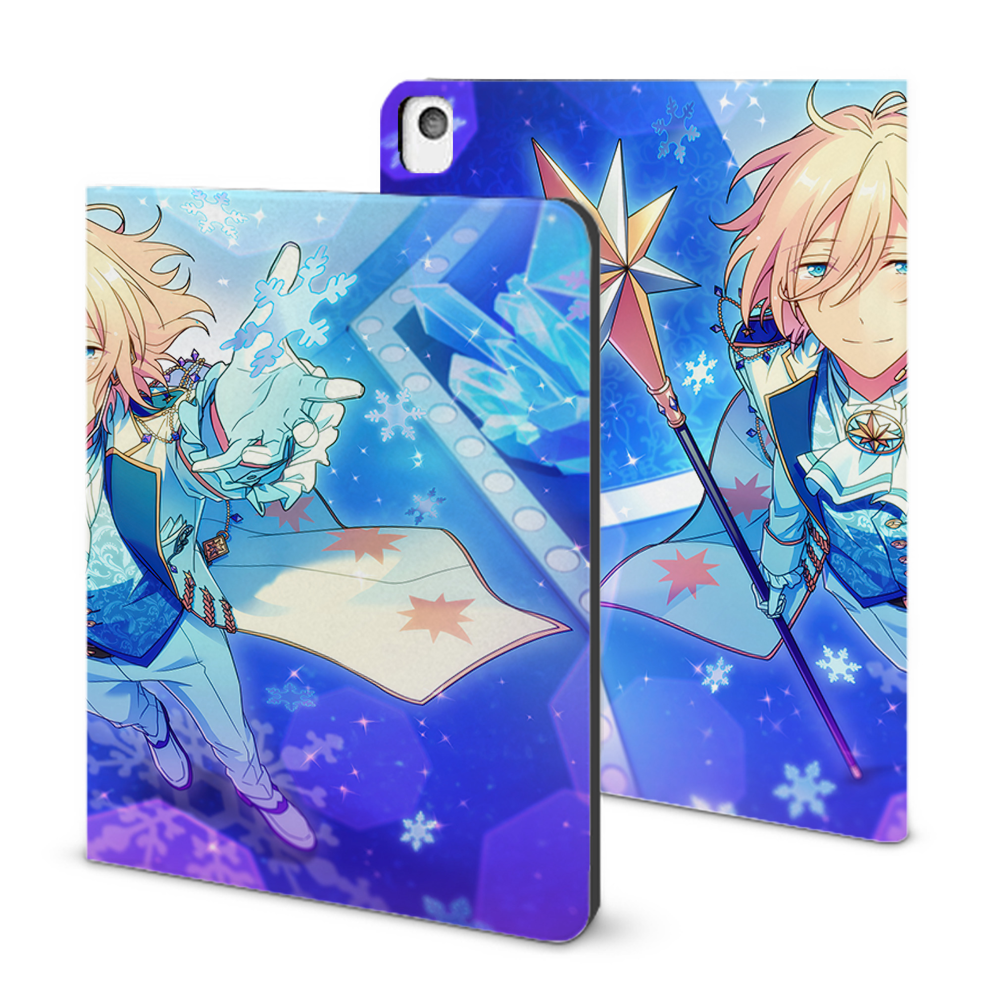 （画像用） あんさんぶるスターズ! Ensemble Stars IPadケース ペンホルダー付き ブックスタイルデザイン